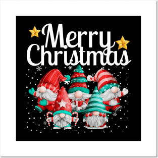 Merry Christmas Santa's helpers Posters and Art